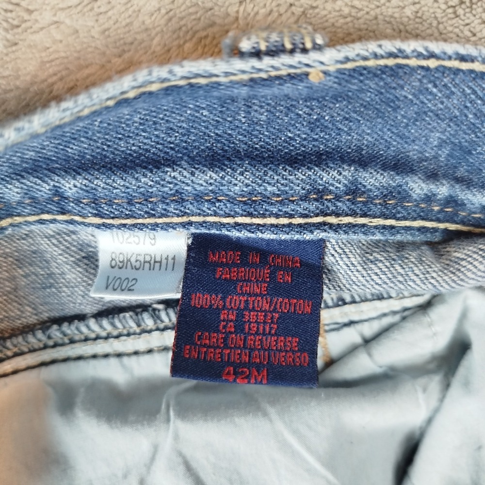 Vintage Marithe Francois Girbaud Blue X-Edge Relaxed Fit‎ Jeans Mens 42x31 - Picture 3 of 14